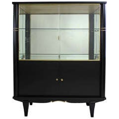 A Fine 40's French Bar Cabinet