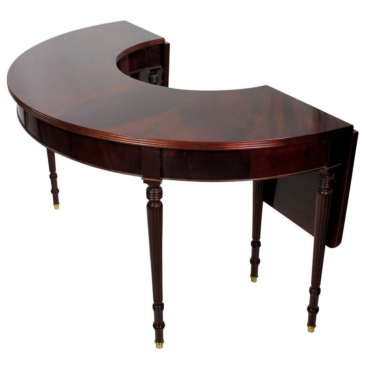 A Fine 60's Mahogany Hunt Table at 1stDibs