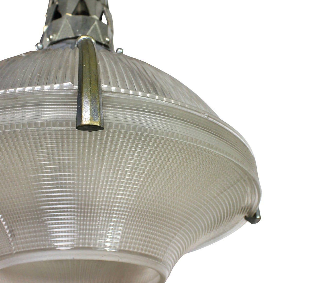 Pair of Original Ruhlmann Hanging Lights In Good Condition In Kent, Dover
