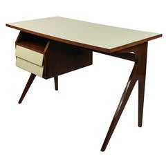 Vintage A Stylish 50
s Italian Desk