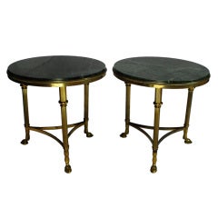 A Pair Of Gilt Bronze Maison Jansen Occasional Tables