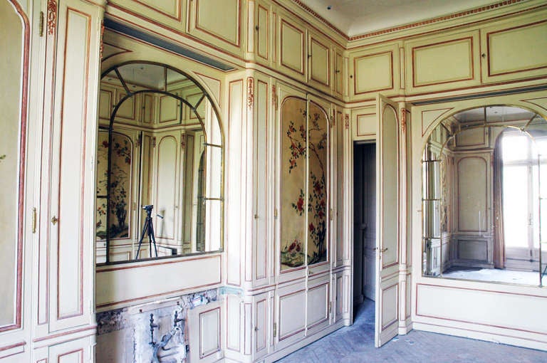 Panelled Room with Coromandel Lacquer Panels circa 1915 For Sale 1