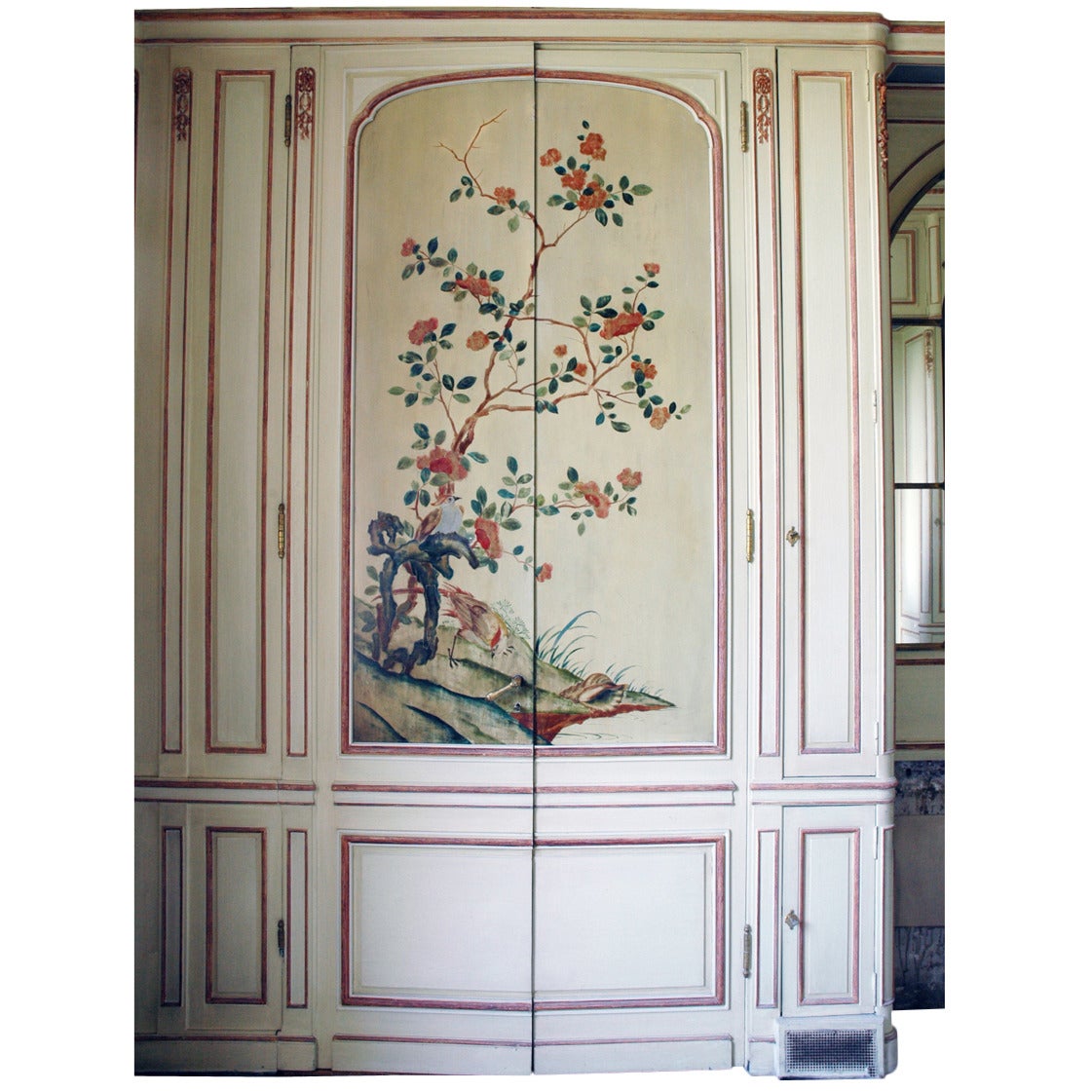 Panelled Room with Coromandel Lacquer Panels circa 1915 For Sale