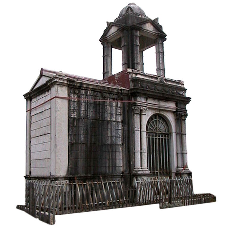 Mausoleum of the Dutruc Family circa 1880 For Sale