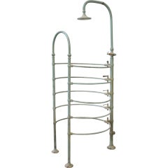 Antique brass shower period 19th century