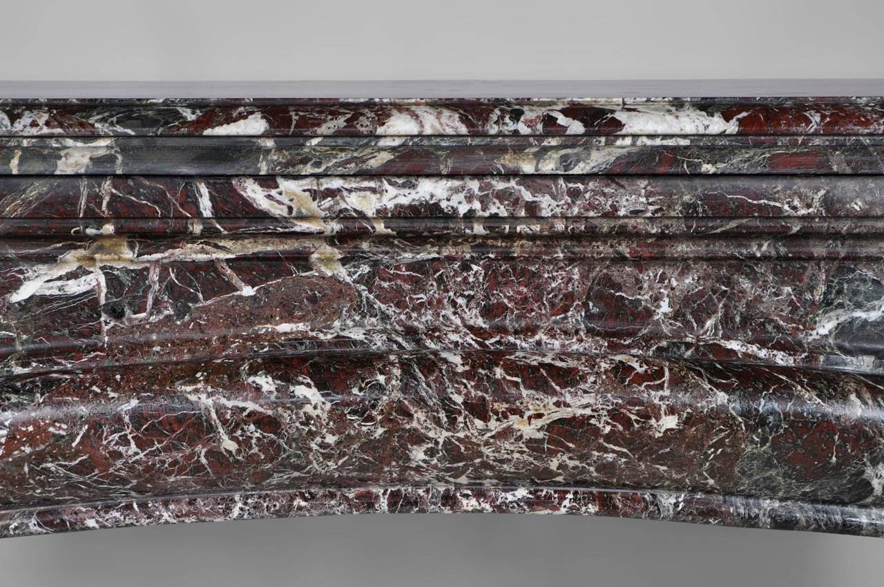 The red levanto marble, a beautiful marble with red wine color. A 