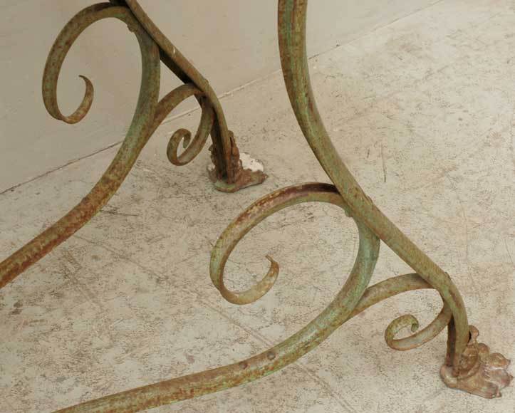 Wrought iron plant stand from Arras, France 2