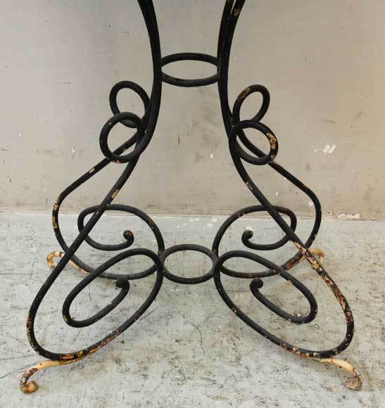 20th Century Wrought Iron Antique Plant Stand, period : 19th century