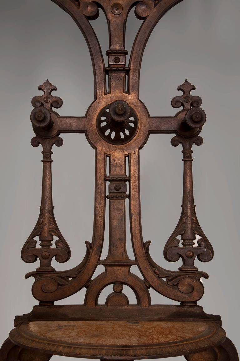 Christopher Dresser Cast Iron Hall Stand, 19th Century For Sale 1