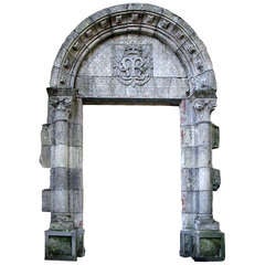 Stone Chapel entrance door, circa 1850