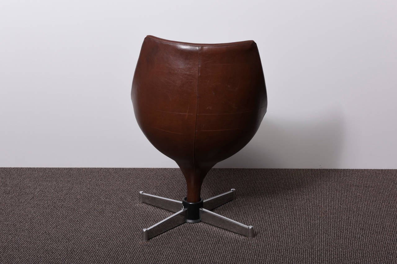 Belgian Swivel Chair by Pierre Guariche for Meurop For Sale