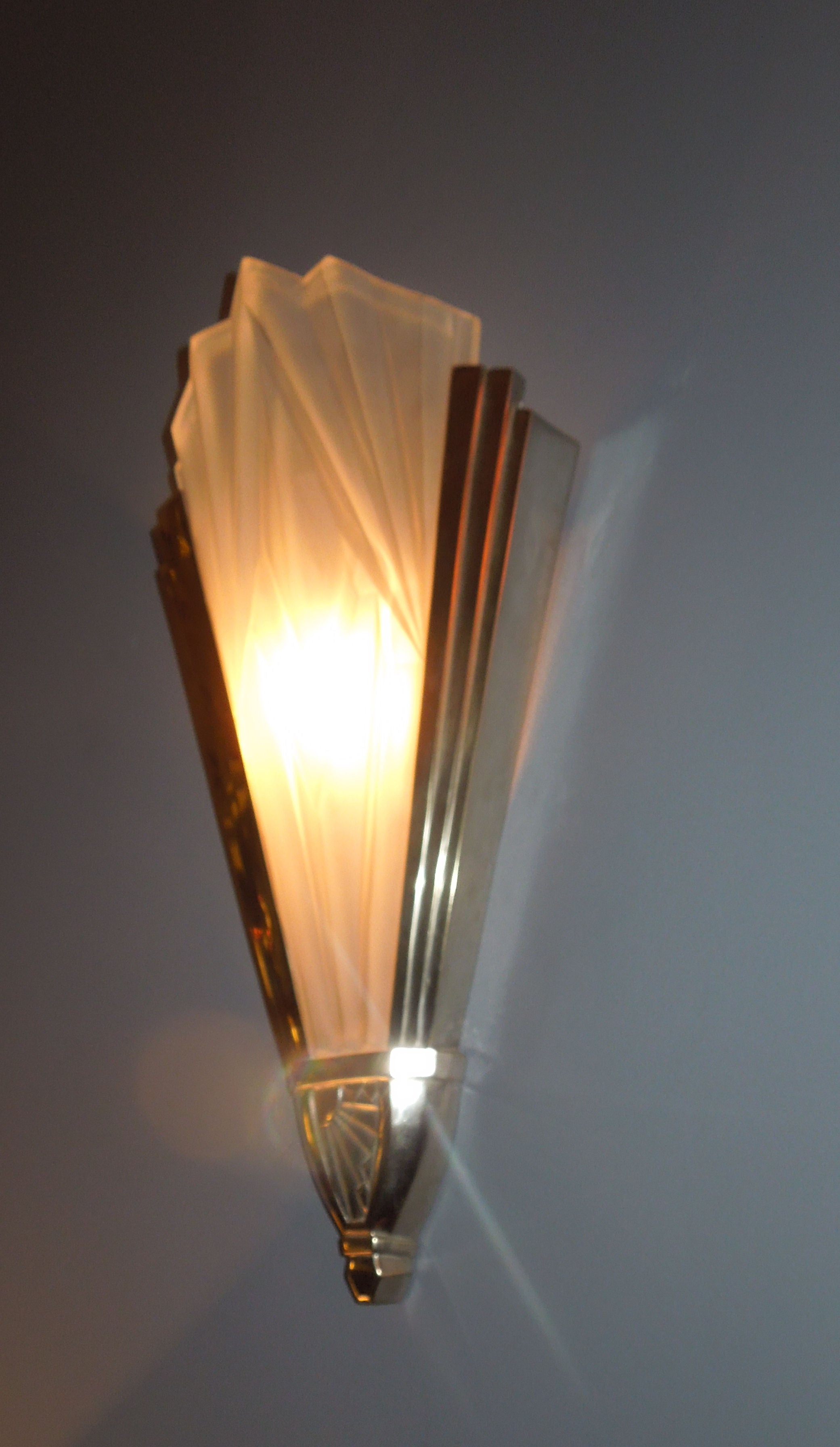Art Deco Sconces from Degué