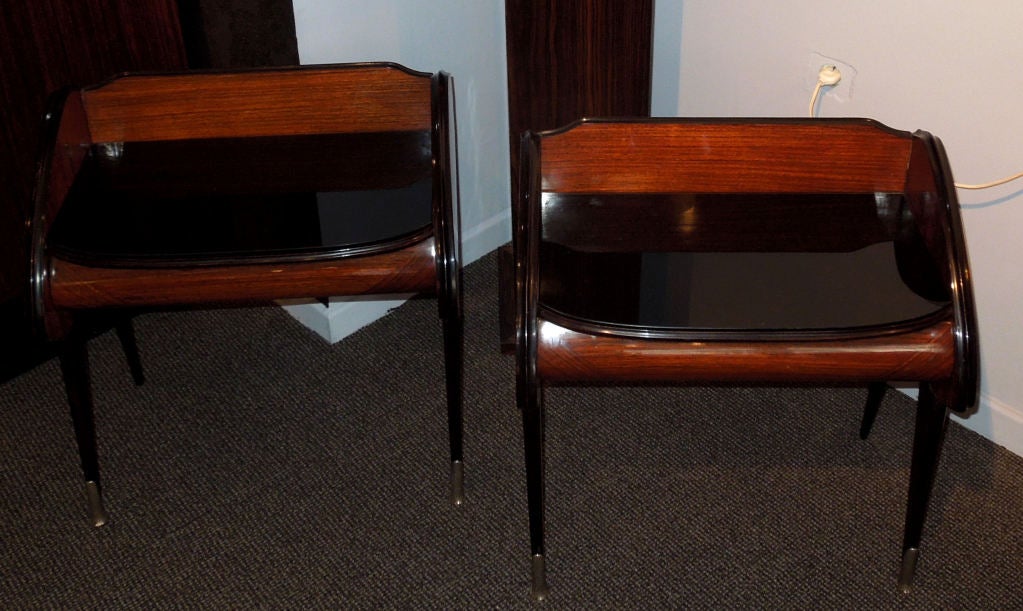 Italian Pair of side tables