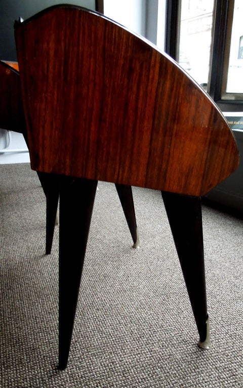 Rosewood Pair of side tables