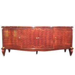 Art-Deco Credenza in the Style of Jules Leleu