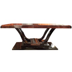 Art-deco dining room table