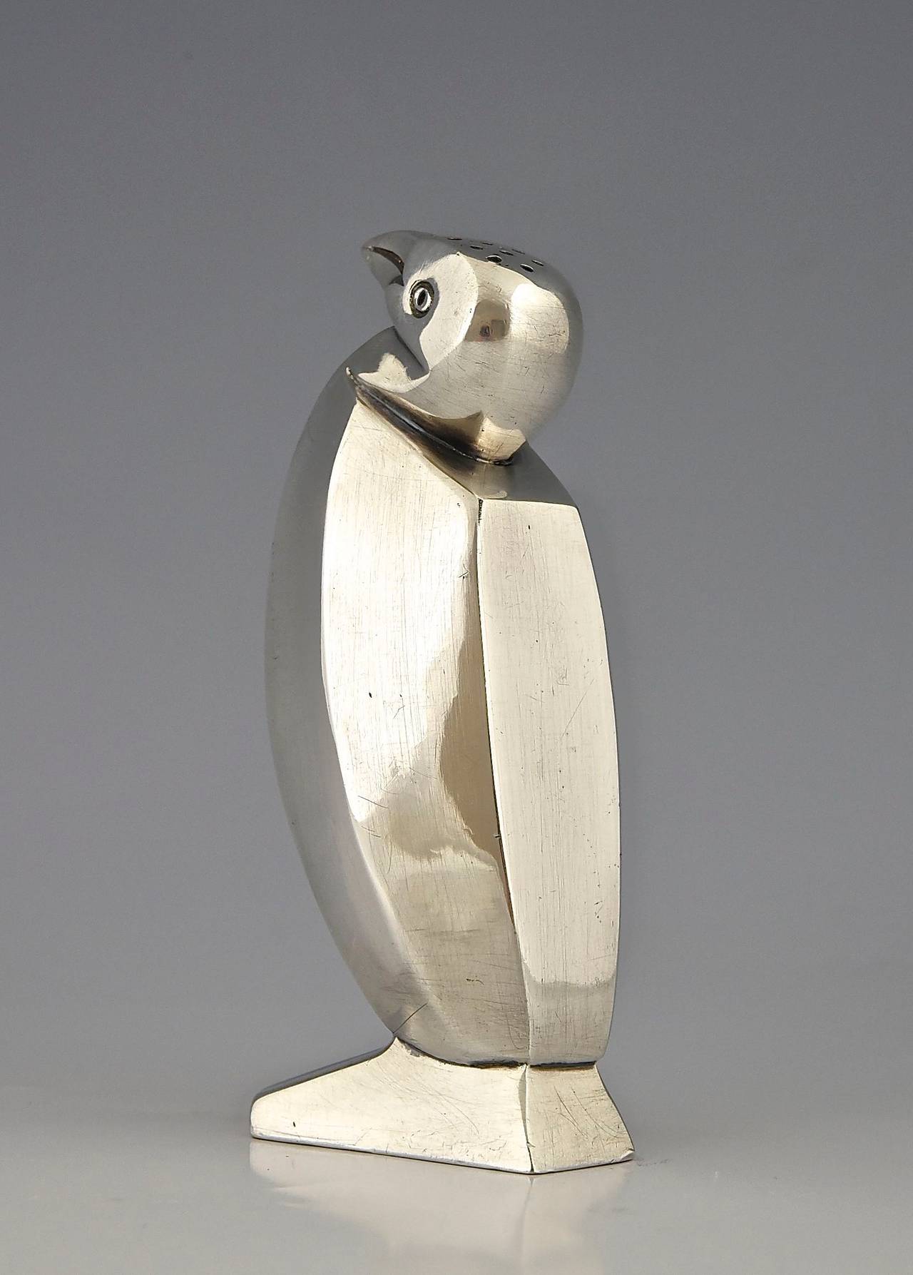 art deco penguin