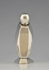 deco christofle penguin sandoz salt silvered 1935 shaker designed 1stdibs dispenser maker sugar form artist