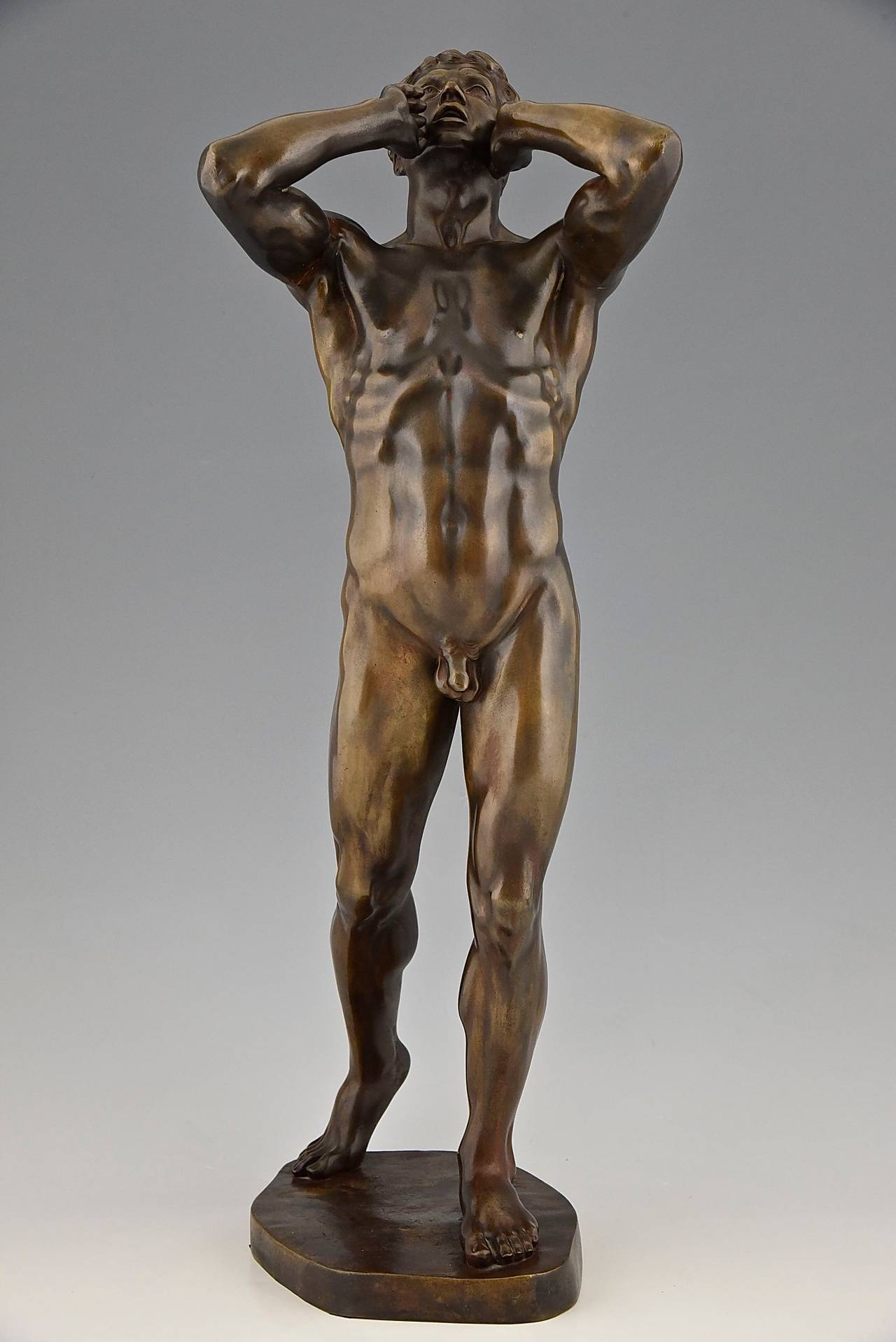 male nude sculptures