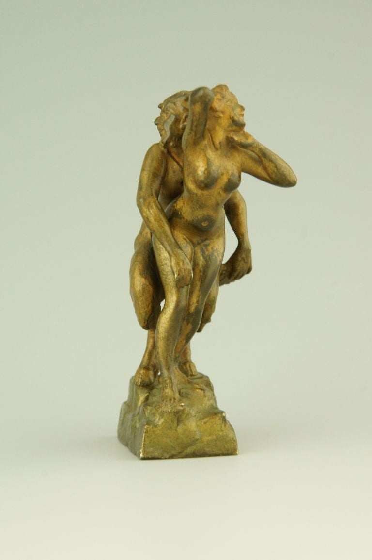 satyr and nymph