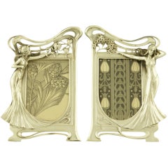 Art Nouveau Pictures Frames By WMF 1906 Originals.