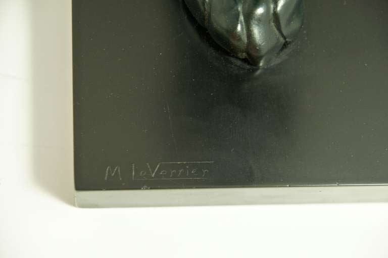Art Deco Sculpture of Walking Panther by Max Le Verrier 5
