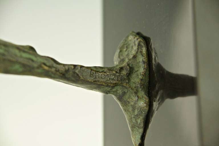 Art Deco Bronze Birds on a Branch by Irenee Rochard, 1930 4