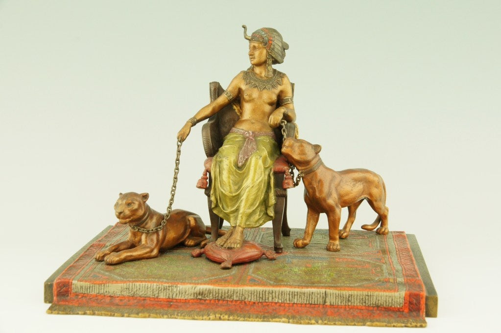 Bronze orientaliste de Vienne par Argentor.