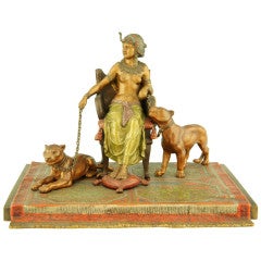 Orientalist Vienna bronze by Argentor.