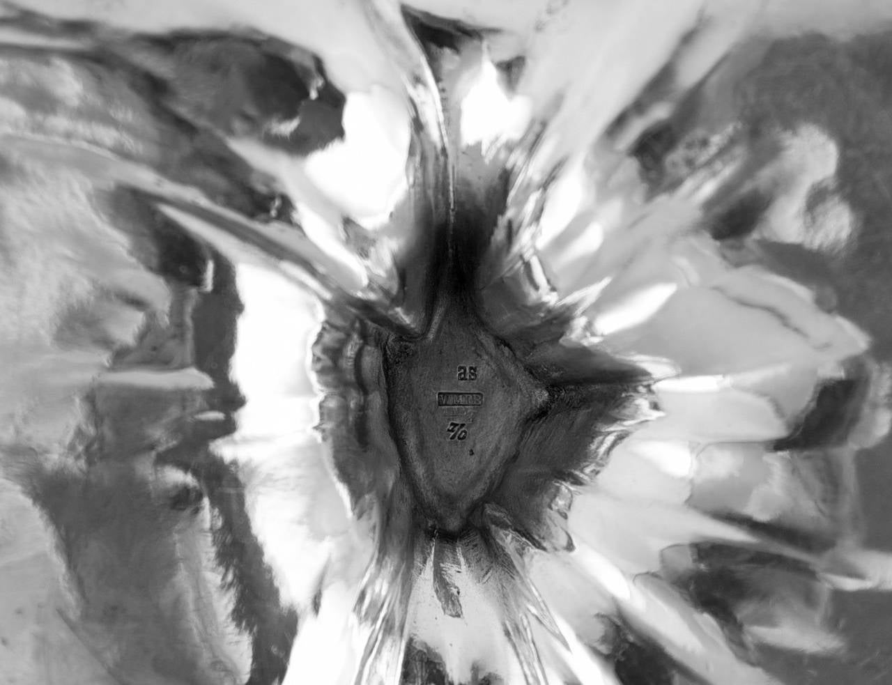 Art Nouveau Silvered Sweet and Fruit Dish with Nymph by WMF, 1906 3