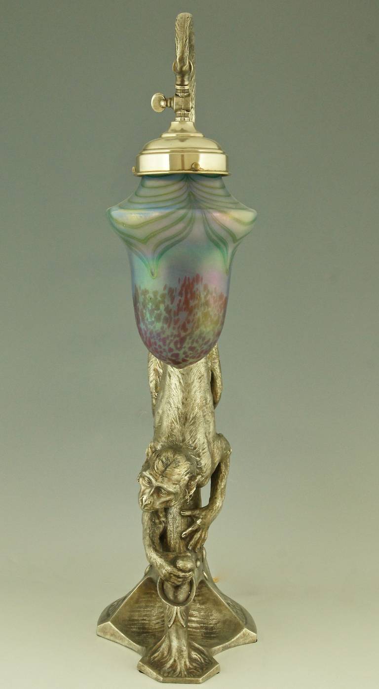 naked monkey lamp