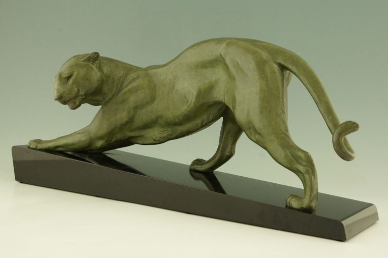 Art Deco Panther by Plagnet, France 1925