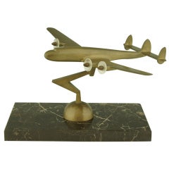 Original Large Desk Model of the Constellation Airplane