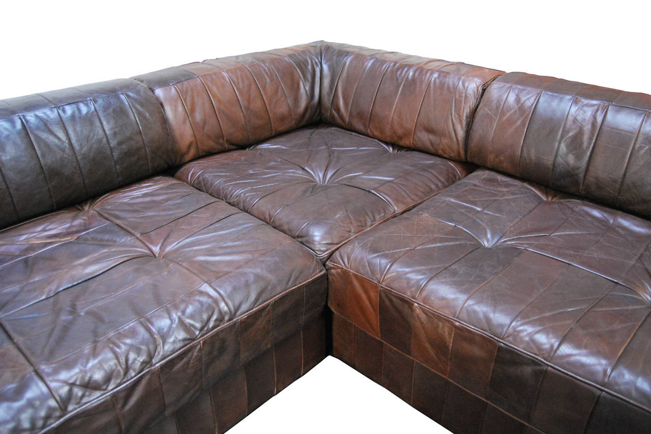 Leather Sofa by De Sede In Good Condition In Brussels, BE