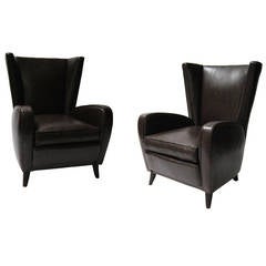 Pair of Armchairs by Paolo Buffa