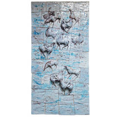 Bas Relief by Ceramiche Veneziane