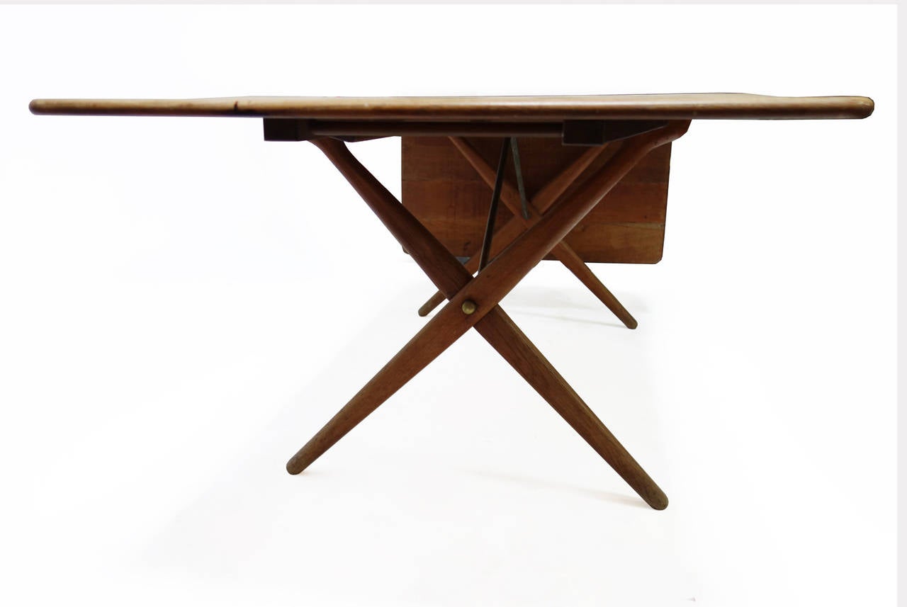 Oak Dining Table by Hans J. Wegner for Andreas Tuck