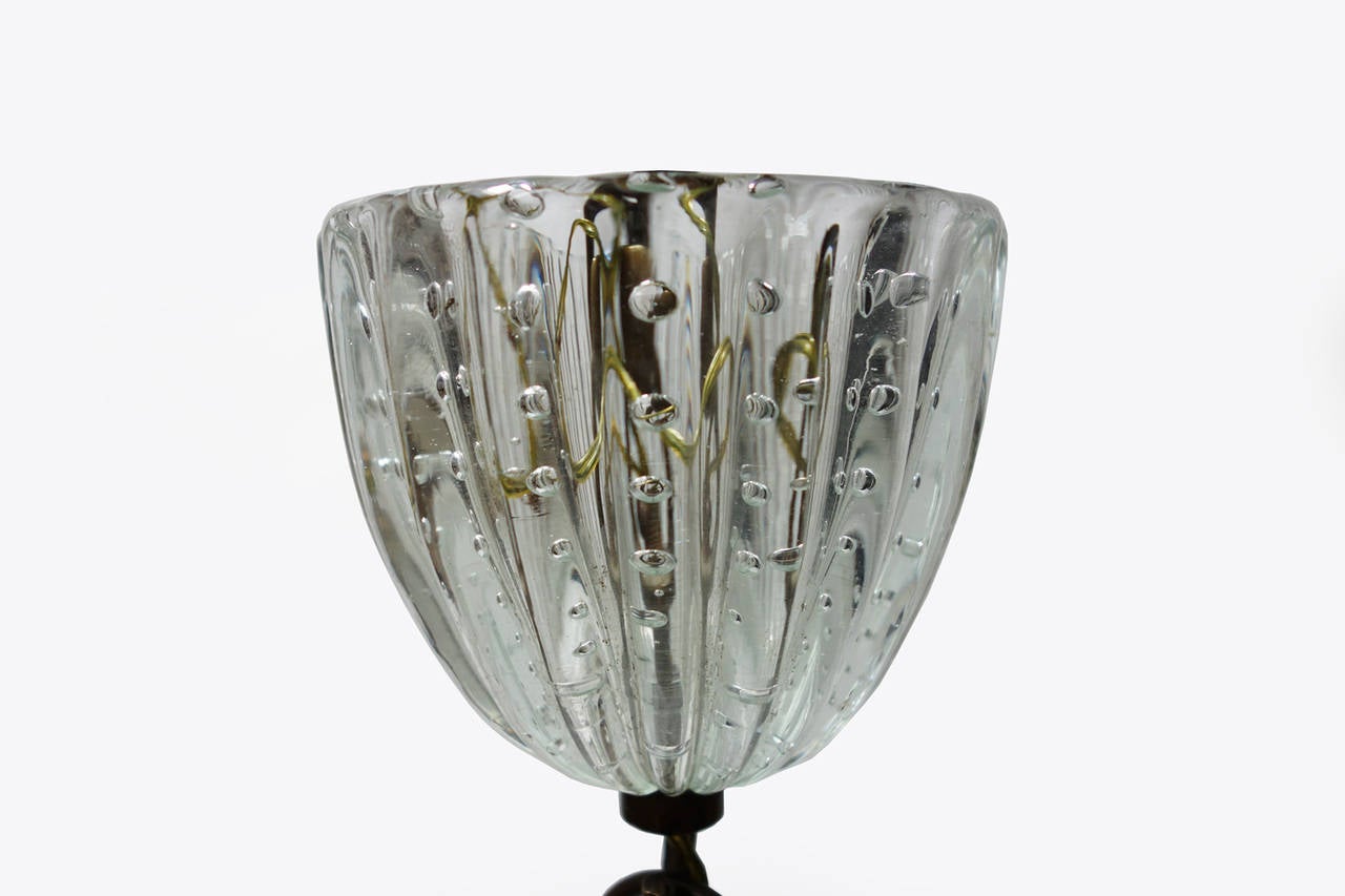 Mid-20th Century Oblong Chandelier by Ercole Barovier