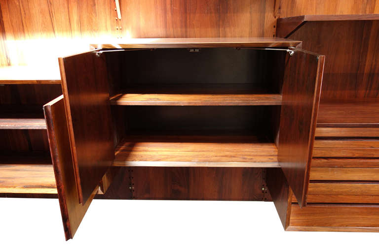 Mid-20th Century Poul Cadovius Wall Unit