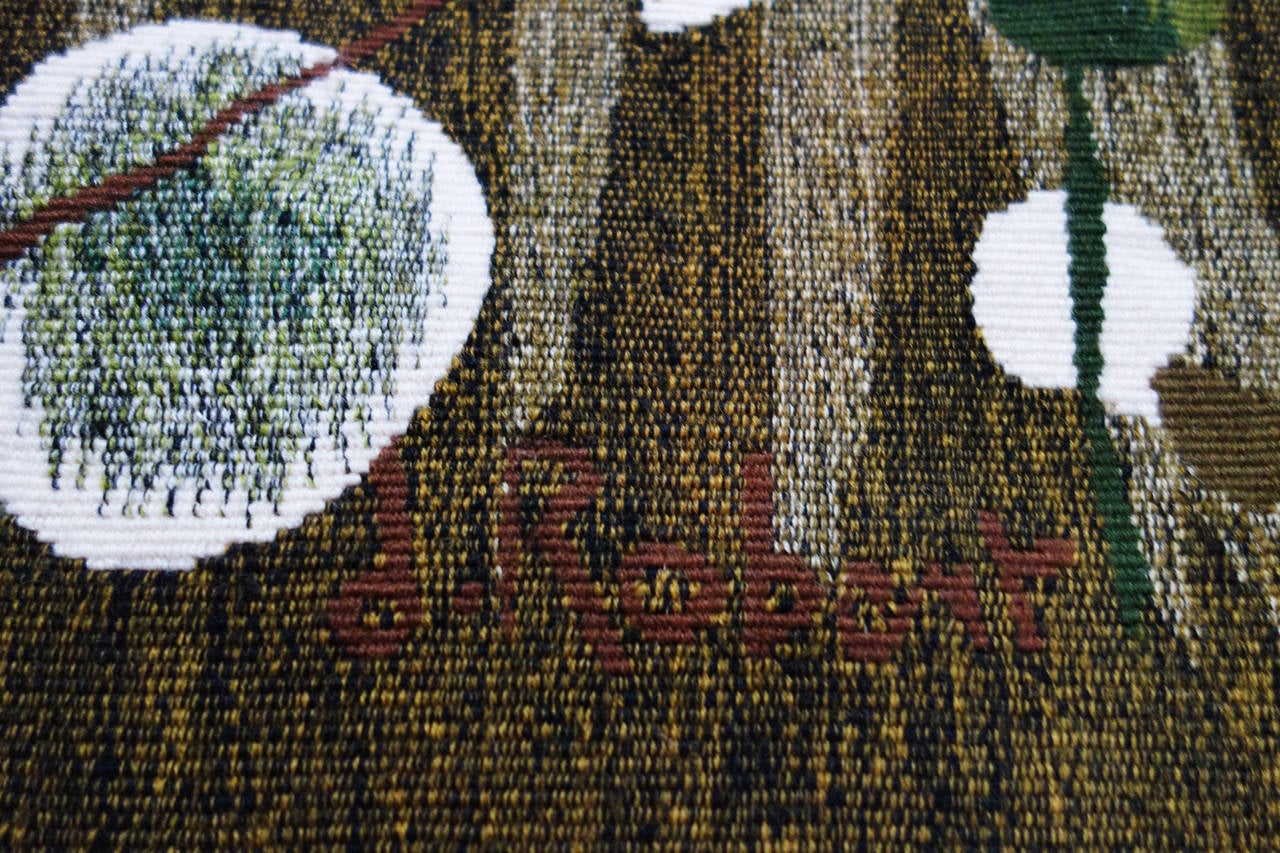 "Le Rocaillé" Wool Tapestry by Dom Robert