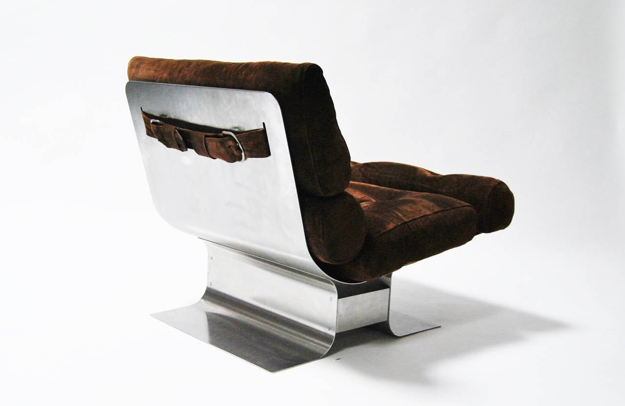 French Lounge chair by Francois Monnet