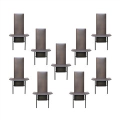 Taka Amada, Set Of 9 Chairs