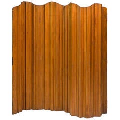 Oregon Pine Folding Screen Designed by Jomaine Baumann 8