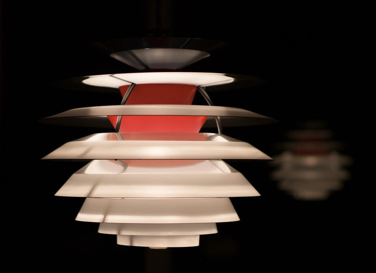 Mid-Century Modern PH Kontrast lamp, designed by Poul Henningsen for Louis Poulsen.
