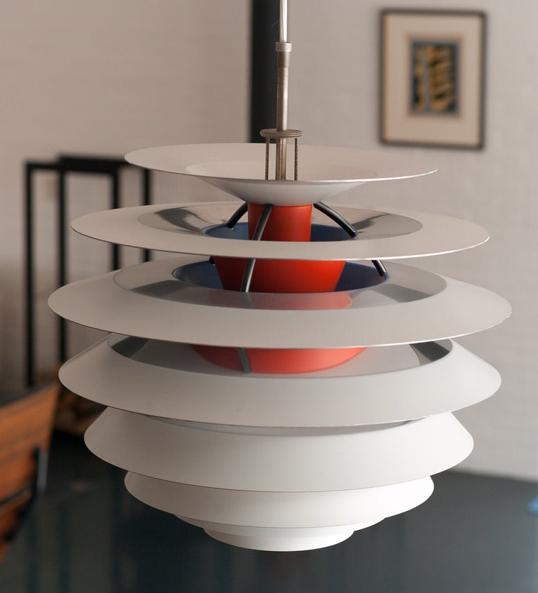 PH Kontrast lamp, designed by Poul Henningsen for Louis Poulsen. at 1stDibs