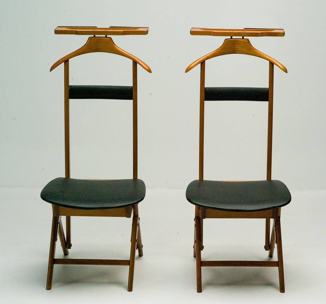 Italian Pair of 1960s Valet Chairs by Ico Parisi for Fratelli Reguitti