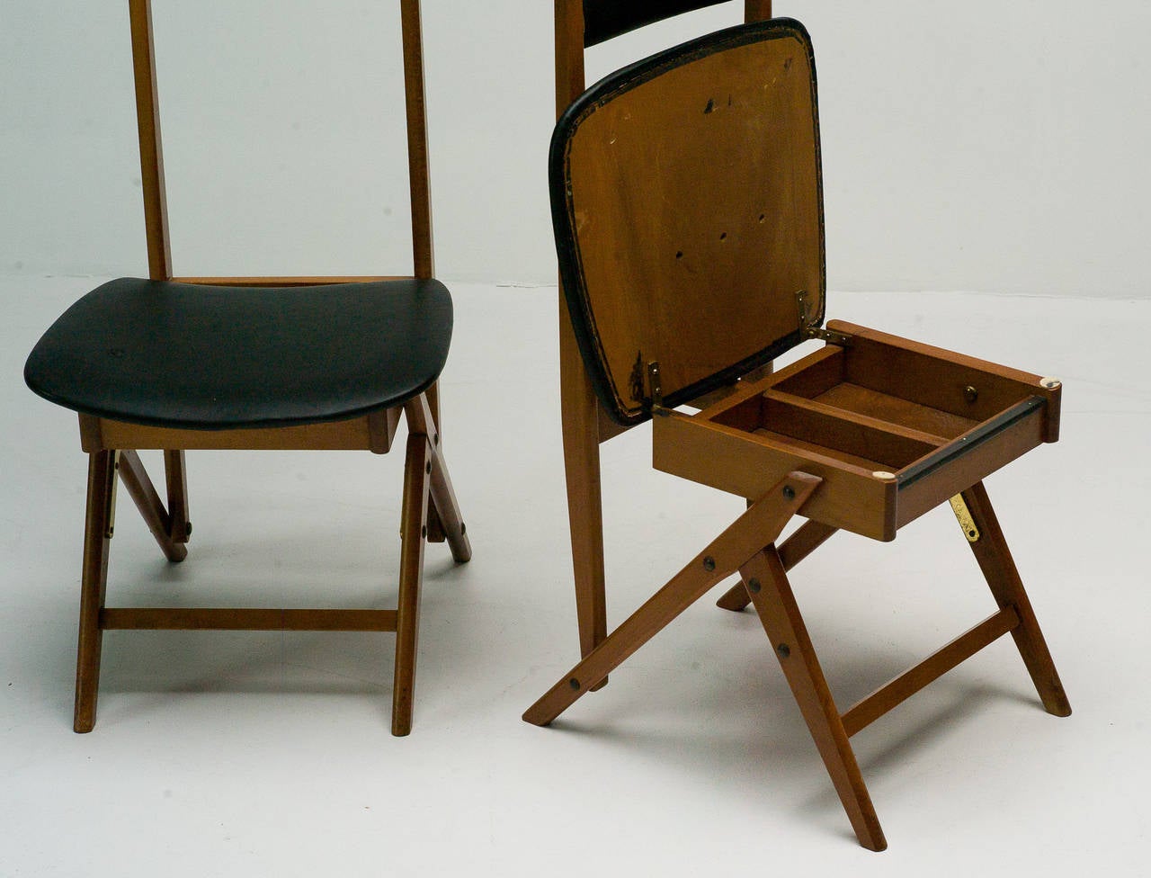 Mid-20th Century Pair of 1960s Valet Chairs by Ico Parisi for Fratelli Reguitti