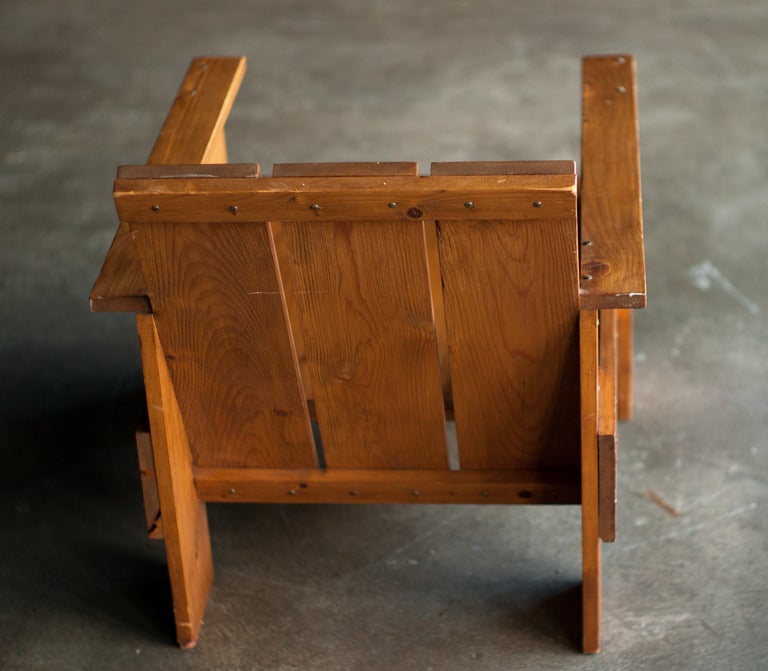 Gerrit Rietveld Crate Chair In Good Condition In Dronten, NL