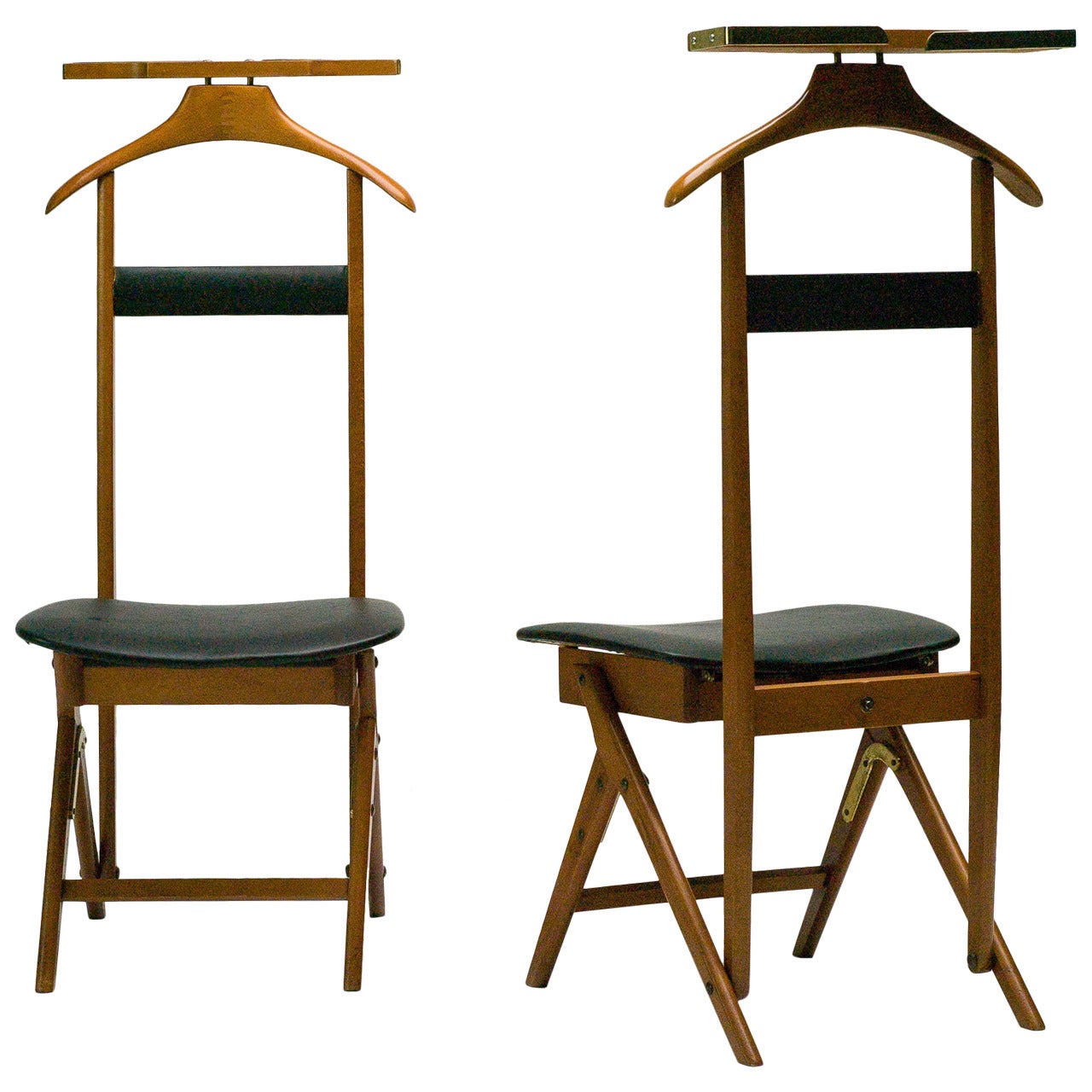 Pair of 1960s Valet Chairs by Ico Parisi for Fratelli Reguitti