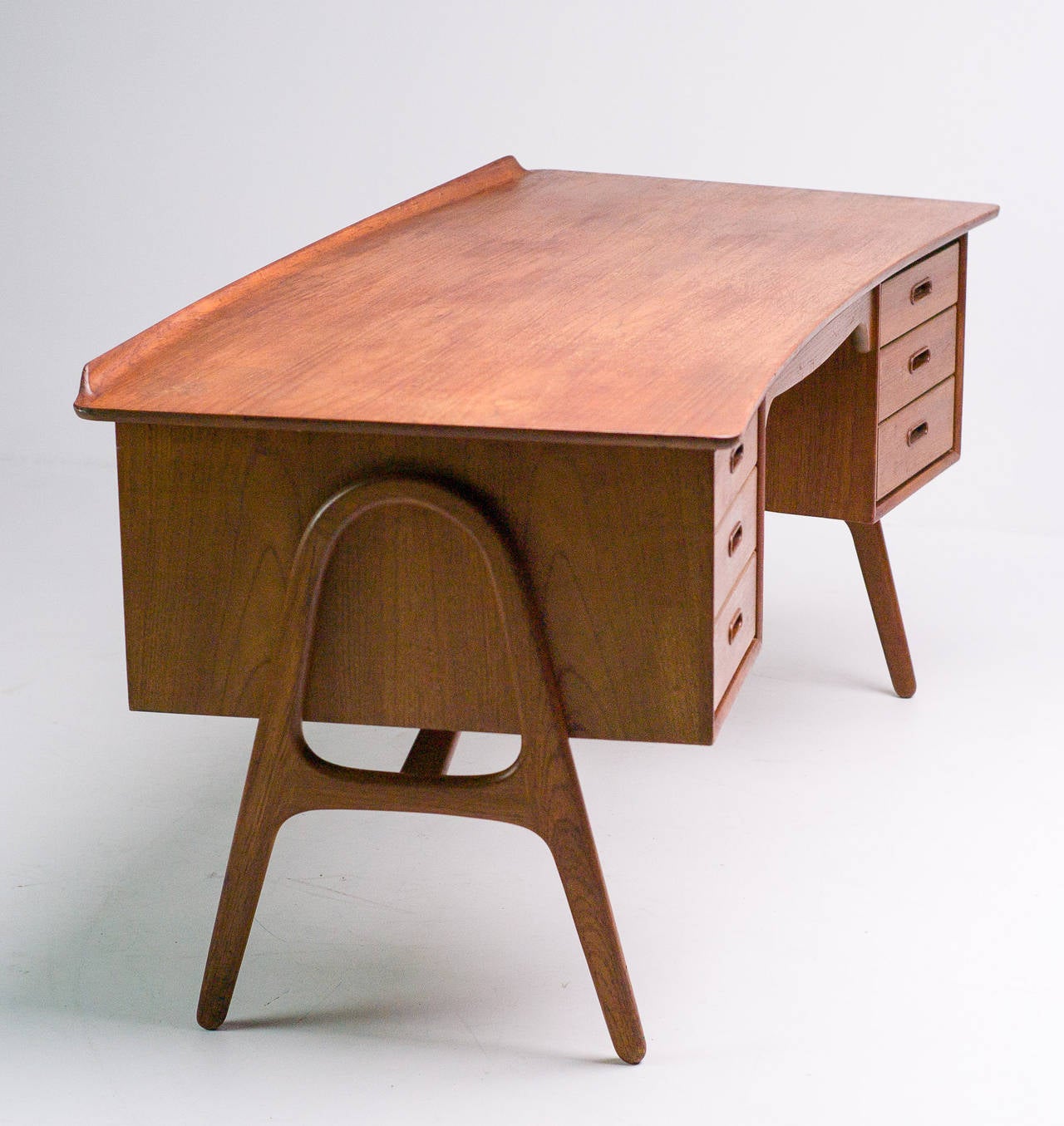 Teak Desk by Svend Aage Madsen 3